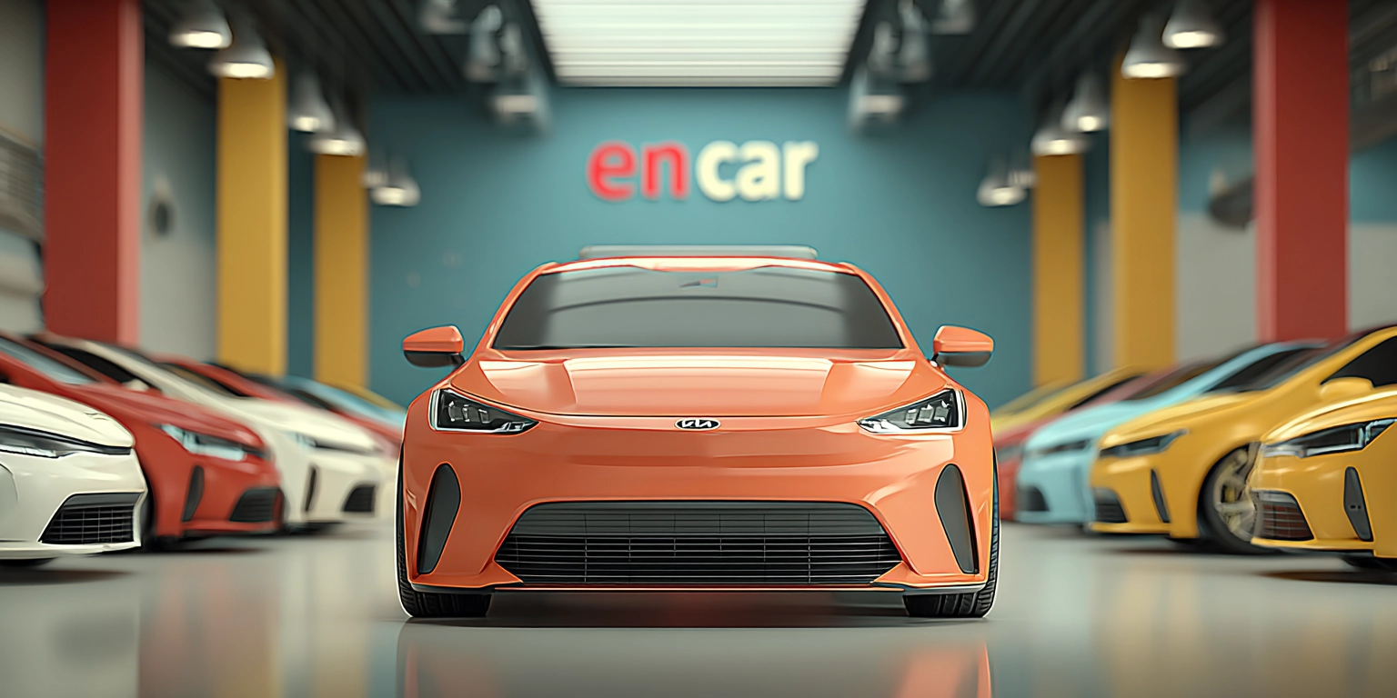 Новая машина в салоне