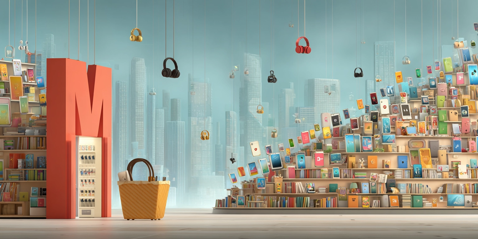 Магазин М.Видео с техникой