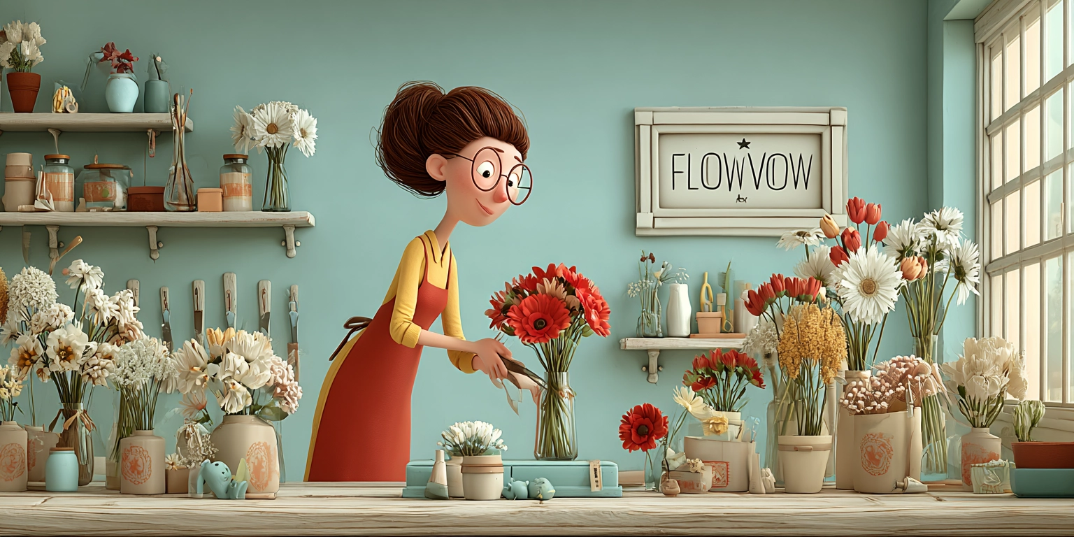 Магазин цветов Flowwow с букетами