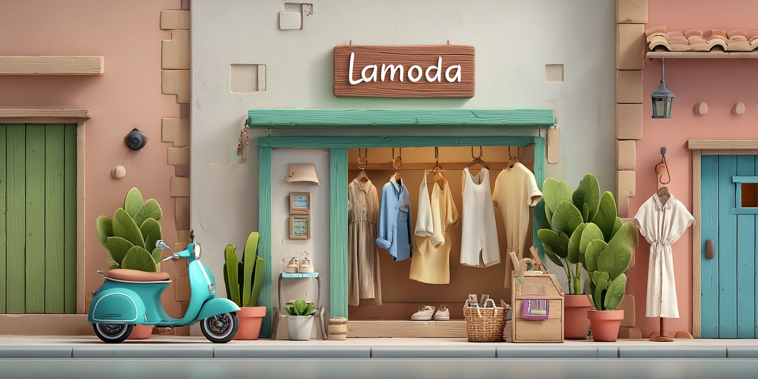 Магазин одежды и обуви Lamoda