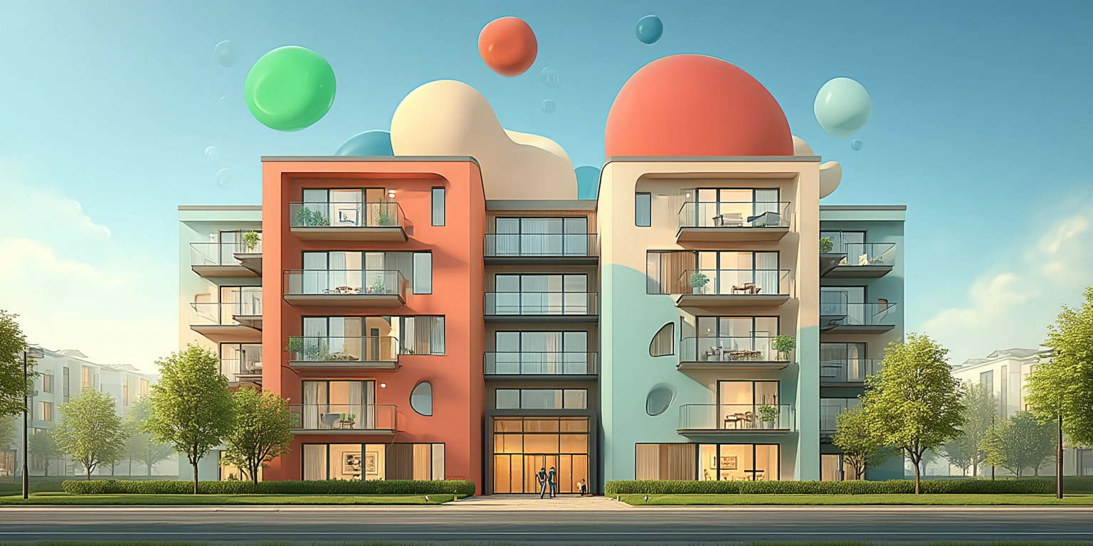 Городская застройка и жилые дома