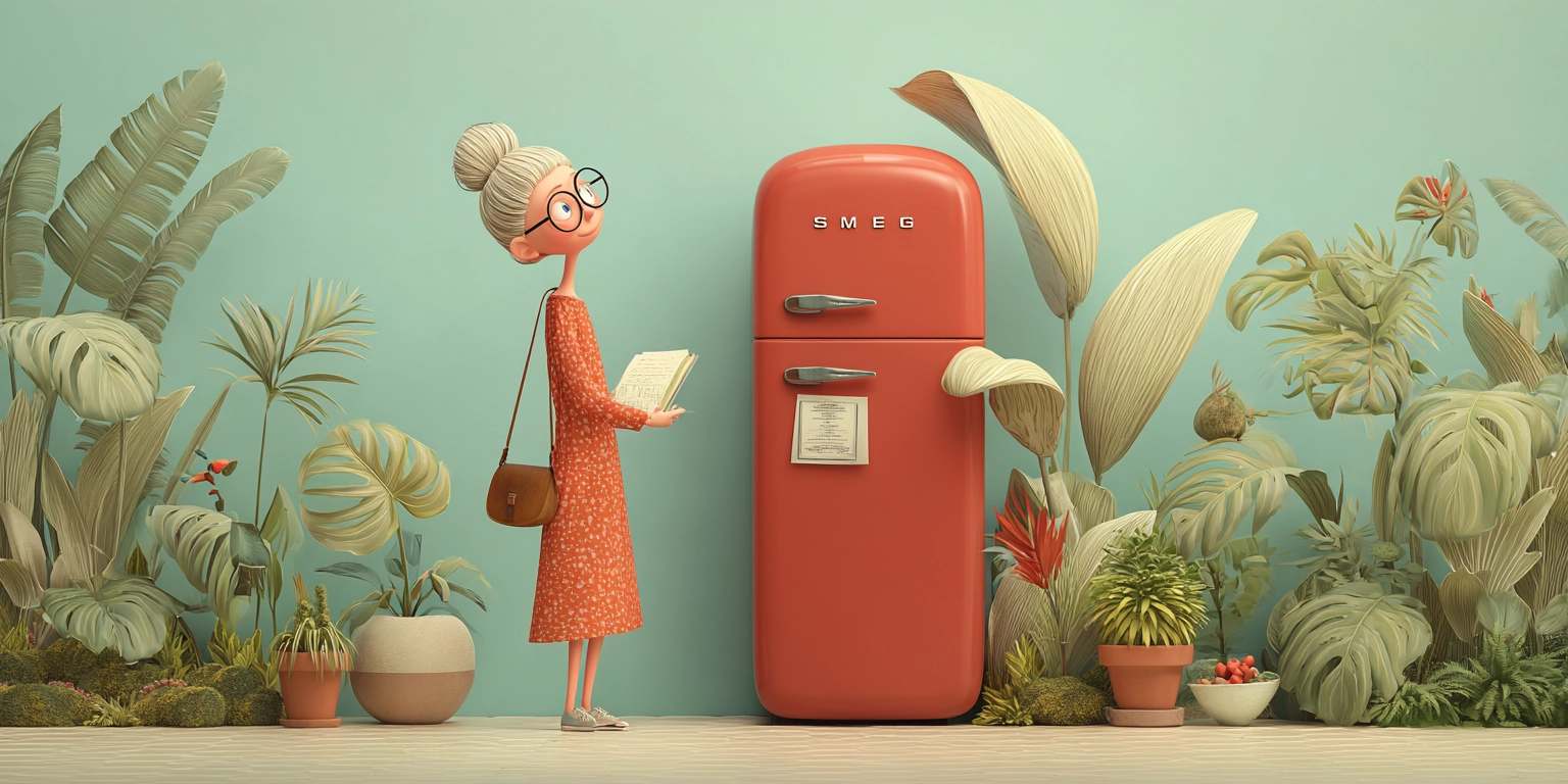 Холодильник SMEG