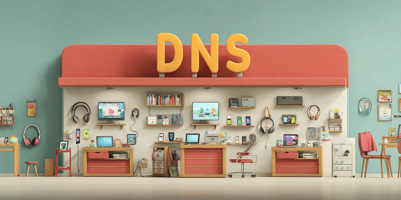 Магазин DNS с техникой