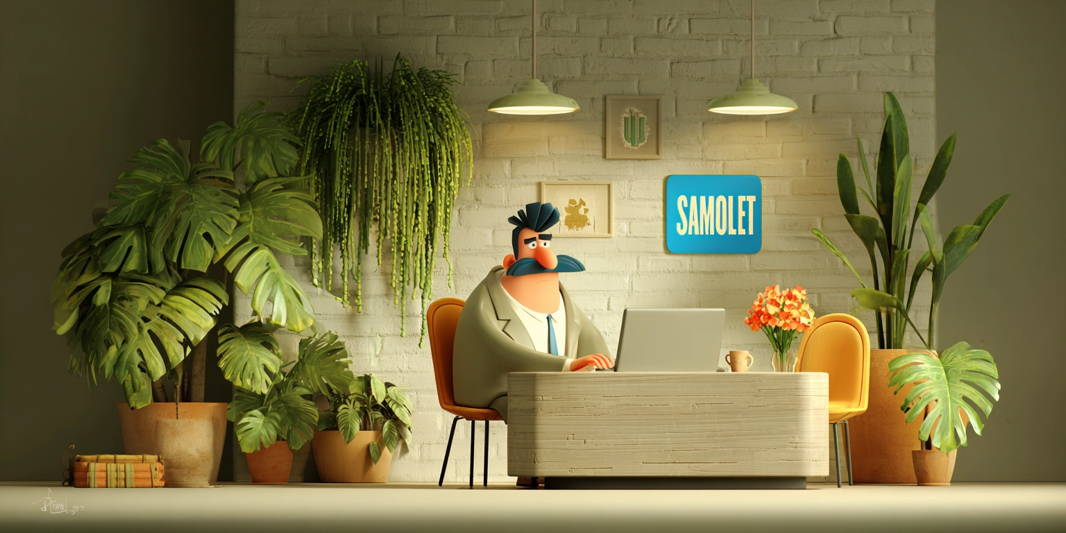 Агент по недвижимости изучает новые апартаменты